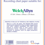 ECG Paper Welch Allyn CP 200 Price in Pakistan