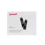 Yuwell Blood Glucose Test Strips, 50 Test, Yuwell